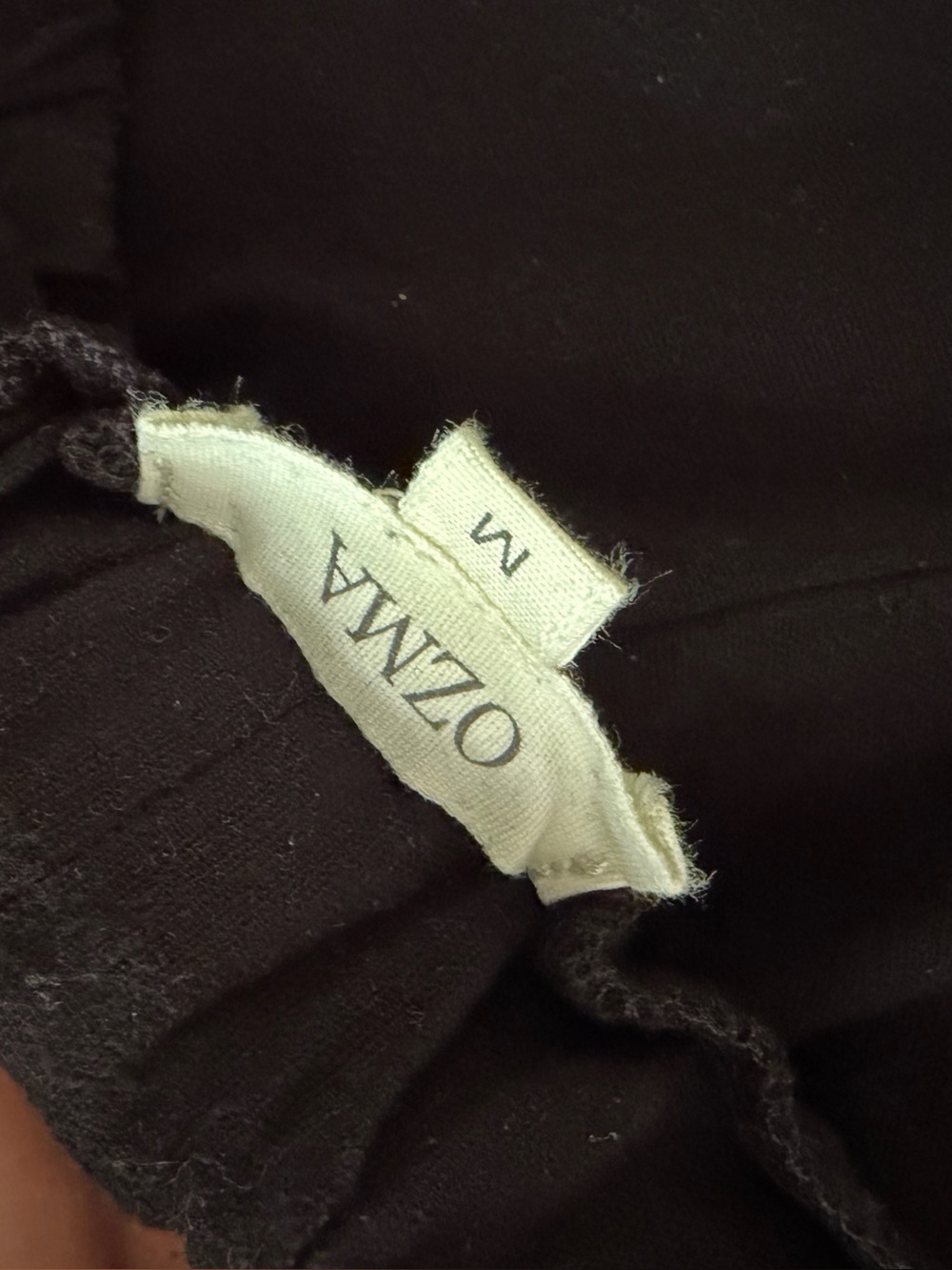 Ozma of California Pull On Raw silk noil pants - Picture 3 of 3